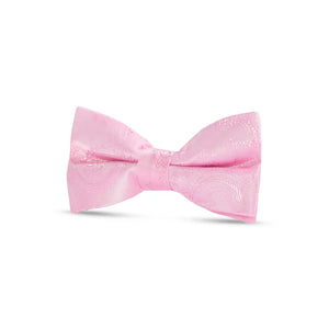 Boys Paisley Floral Satin Bow Tie-TruClothing