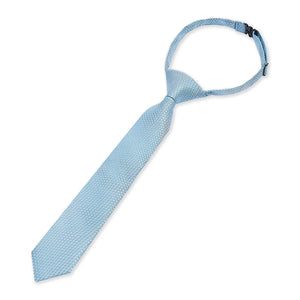 Boys Textured Necktie Satin Silk Tie-TruClothing