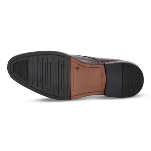 Henley - Men's Brown Classic Plain Toe Derby Shoes