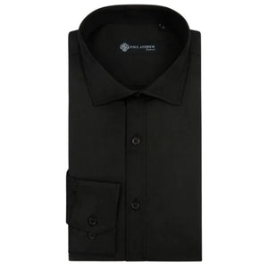 Men’s Classic Double Cuff Cutaway Collar Dress Shirt-TruClothing