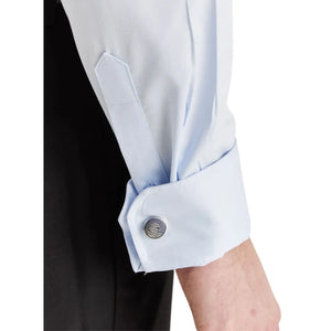 Men’s Classic Double Cuff Cutaway Collar Dress Shirt-TruClothing