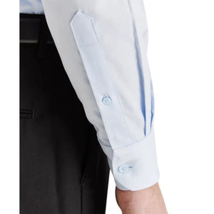 Men’s Classic Double Cuff Cutaway Collar Dress Shirt-TruClothing