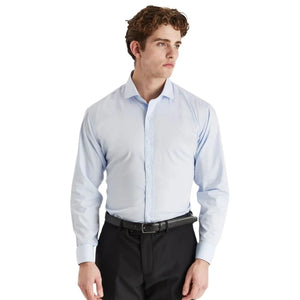 Men’s Classic Double Cuff Cutaway Collar Dress Shirt-TruClothing