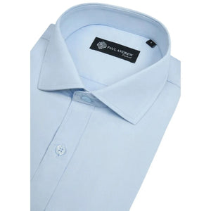 Men’s Classic Double Cuff Cutaway Collar Dress Shirt-TruClothing