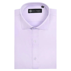 Men’s Classic Double Cuff Cutaway Collar Dress Shirt-TruClothing