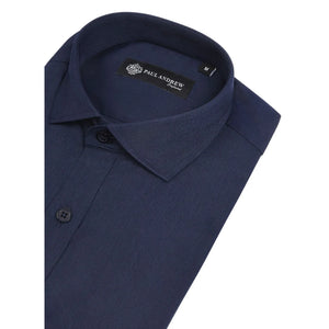 Men’s Classic Double Cuff Cutaway Collar Dress Shirt-TruClothing