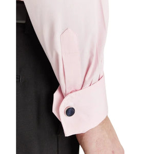 Men’s Classic Double Cuff Cutaway Collar Dress Shirt-TruClothing