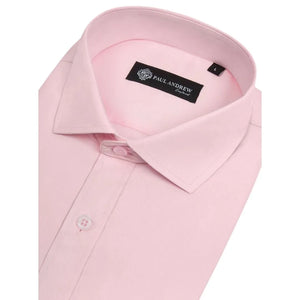 Men’s Classic Double Cuff Cutaway Collar Dress Shirt-TruClothing