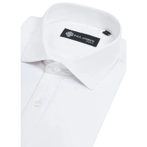 Men’s Classic Double Cuff Cutaway Collar Dress Shirt-TruClothing