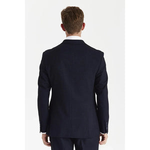 Regent - Men's Navy 2 Piece Double Breasted Suit-TruClothing