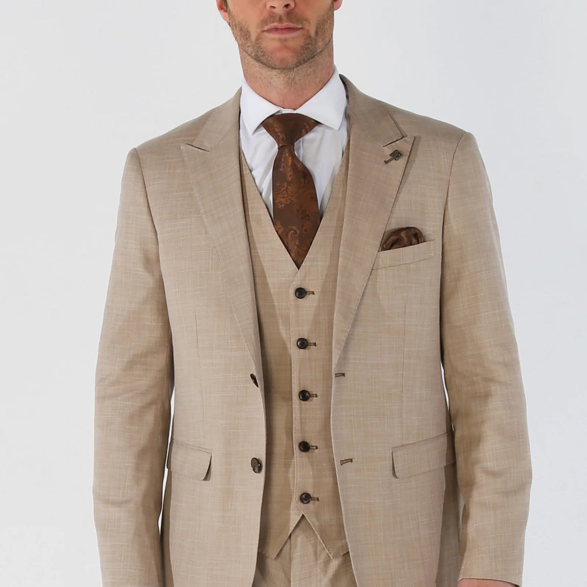 ELYSEE beige - tailored suit jacket