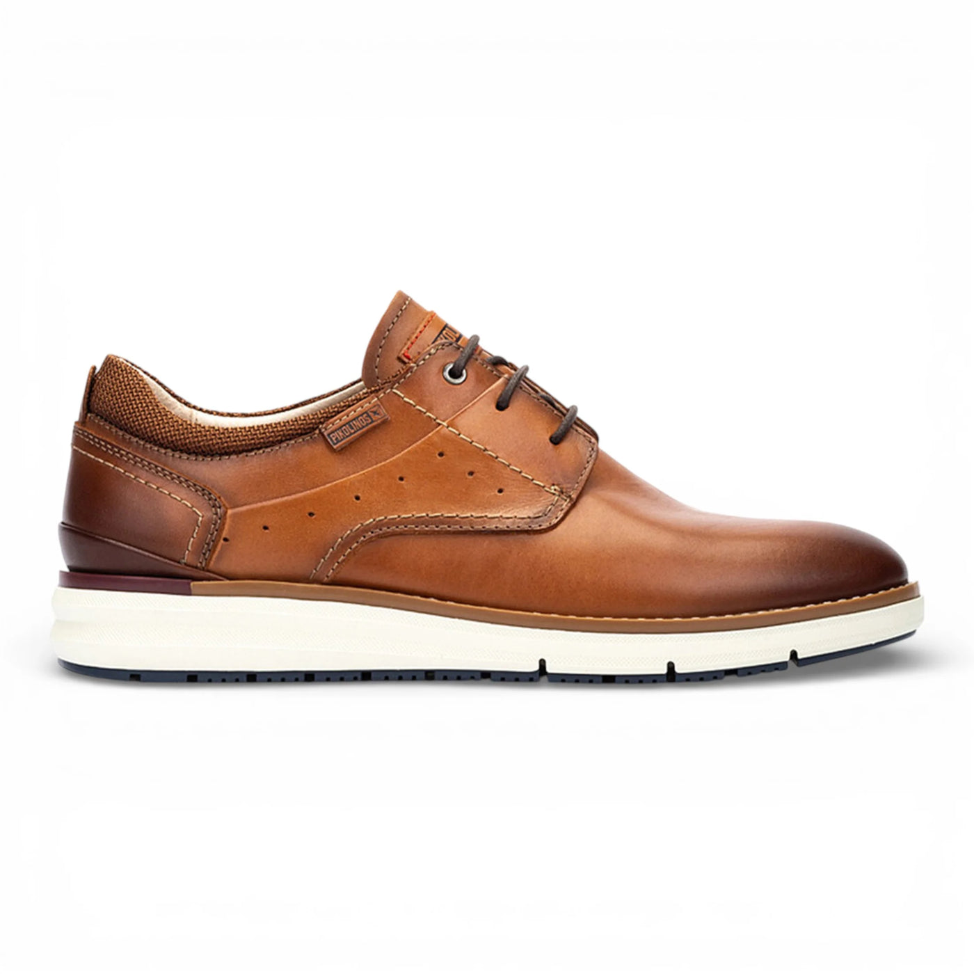 Manacor - Men's Brown Leather Lace-Up Sneakers