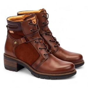San Sebastia - Women's Cuero Brown Leather Ankle Boots-TruClothing
