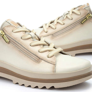 Vigo - Women’s Nata White Leather Sneakers-TruClothing