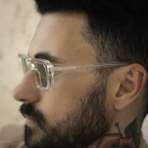 Malta - Bold Geometric Frame Rectangle Polarized Sunglasses-TruClothing