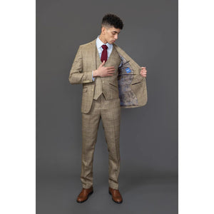 34" Jacket 28" Trousers, 36" Jacket 30" Trousers, 38" Jacket 32" Trousers, 40" Jacket 34" Trousers, 42" Jacket 36" Trousers, 44" Jacket 38" Trousers, 46" Jacket 40" Trousers, 48" Jacket 42" Trousers, 50" Jacket 40" Trousers, 50" Jacket 42" Trousers, 50" Jacket 44" Trousers, 52" Jacket 42" Trousers, 52" Jacket 44" Trousers, 52" Jacket 46" Trousers, 54" Jacket 44" Trousers, 54" Jacket 46" Trousers