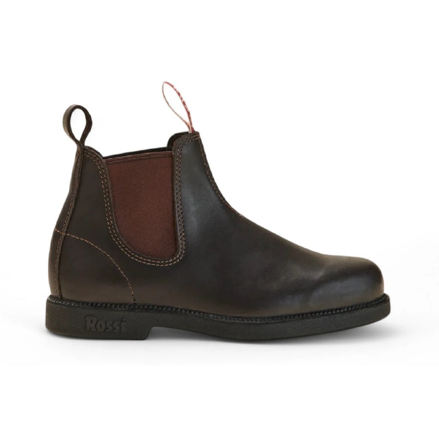 Booma 607 - Brown Leather Chelsea Boots-TruClothing