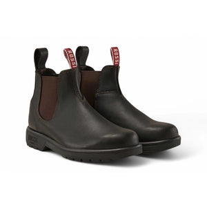 Endura 303 - Brown Leather Chelsea Boots-TruClothing
