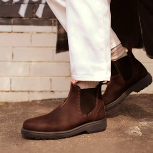 Endura 303 - Redwood Brown Leather Chelsea Boots-TruClothing