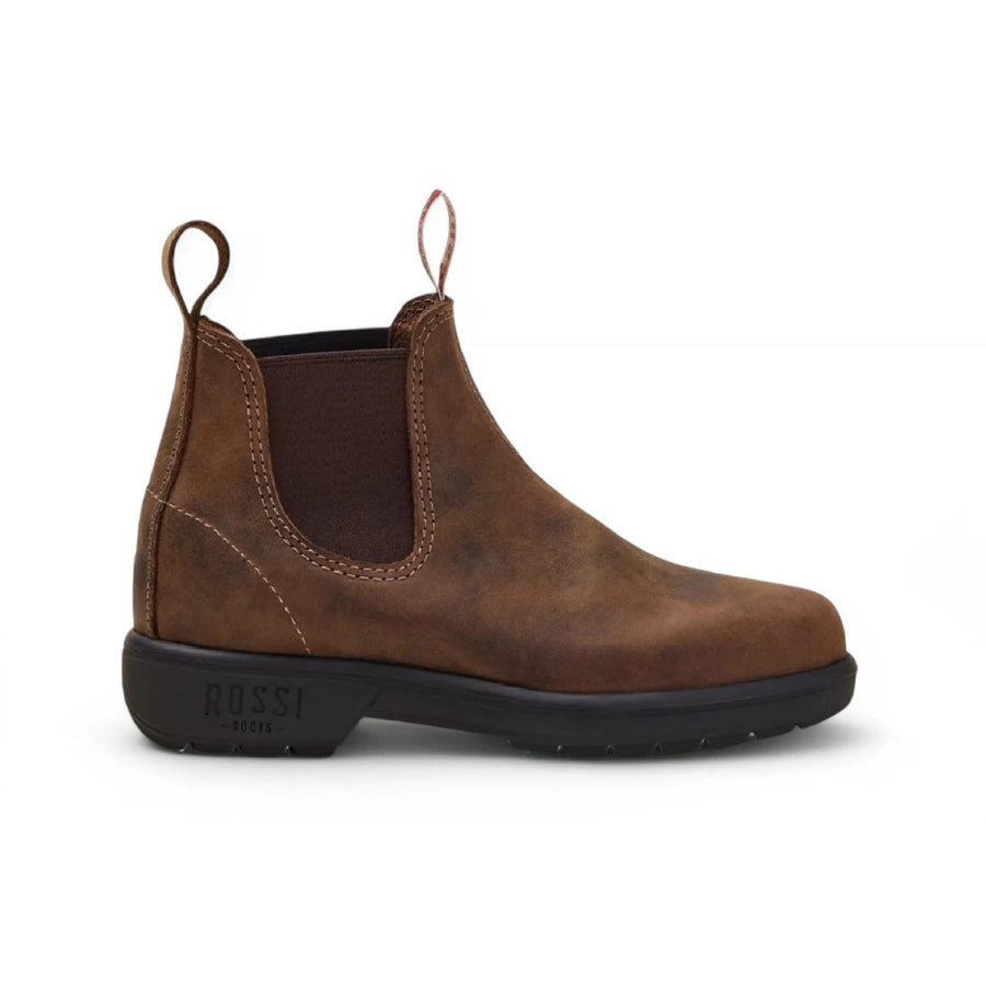 Endura 303 - Tan Brown Leather Chelsea Boots-TruClothing