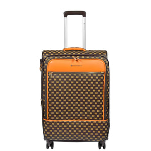 Soft Expandable Waterproof PVC Lightweight Travel Suitcase-TruClothing