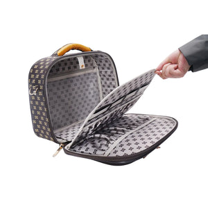 Soft Expandable Waterproof PVC Lightweight Travel Suitcase-TruClothing