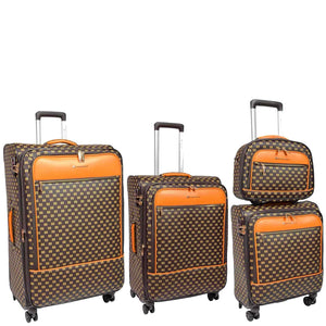 Soft Expandable Waterproof PVC Lightweight Travel Suitcase-TruClothing