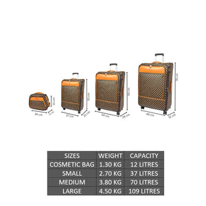 Soft Expandable Waterproof PVC Lightweight Travel Suitcase-TruClothing