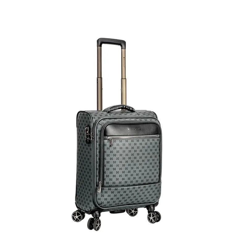 Soft Expandable Waterproof PVC Lightweight Travel Suitcase-TruClothing