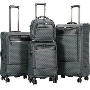 Soft Expandable Waterproof PVC Lightweight Travel Suitcase-TruClothing