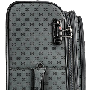 Soft Expandable Waterproof PVC Lightweight Travel Suitcase-TruClothing