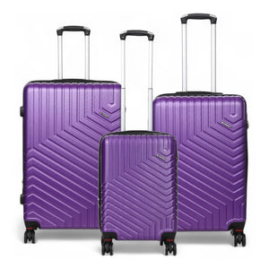 Hard Shell Luggage Set 8 Spinner Wheels ABS Suitcase-TruClothing