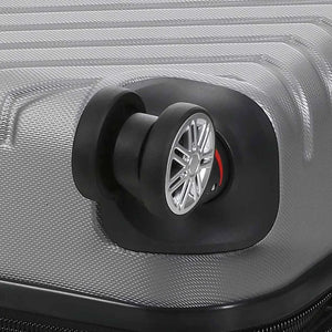 Hard Shell Luggage Set 8 Spinner Wheels ABS Suitcase-TruClothing