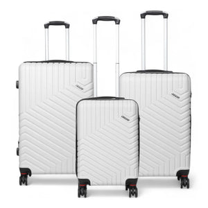Hard Shell Luggage Set 8 Spinner Wheels ABS Suitcase-TruClothing
