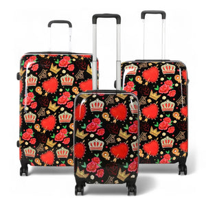 Hard Shell Suitcase Set Dual 4-Wheel Spinner Travel Luggage-TruClothing