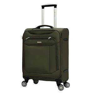 Soft Suitcase Dual 4-Wheel Spinners Expandable Luggage-TruClothing