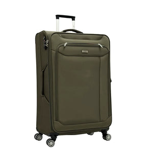 Soft Suitcase Dual 4-Wheel Spinners Expandable Luggage-TruClothing