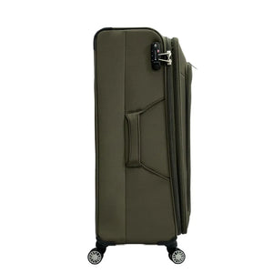 Soft Suitcase Dual 4-Wheel Spinners Expandable Luggage-TruClothing