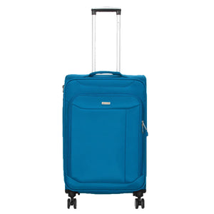 Soft Suitcase Dual 4-Wheel Spinners Expandable Luggage-TruClothing
