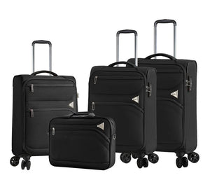 Softshell Luggage Set Cabin Check-in Suitcase-TruClothing