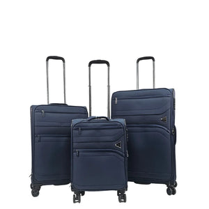 Softshell Luggage Set Cabin Check-in Suitcase-TruClothing