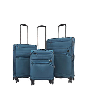 Softshell Luggage Set Cabin Check-in Suitcase-TruClothing