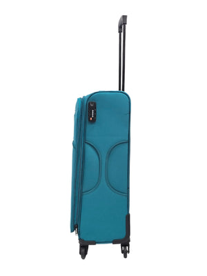 Soft Case Suitcase 4 Wheels Zipped Compartments-TruClothing