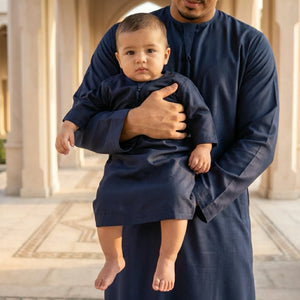 TT-001 - Baby Toddler Tassel Emirati Omani Thobe-TruClothing