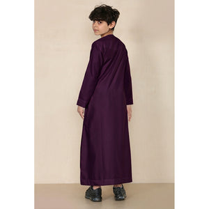 TT-001 - Boy's Emirati Thobe Islamic Clothing String Tassel-TruClothing