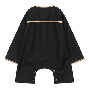 TT-003 - Baby Toddler Emirati Omani Gold Tassel Romper Thobe-TruClothing