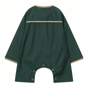 TT-003 - Baby Toddler Emirati Omani Gold Tassel Romper Thobe-TruClothing