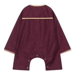 TT-003 - Baby Toddler Emirati Omani Gold Tassel Romper Thobe-TruClothing