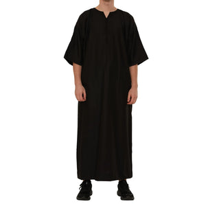 TT-006 - Men's Emirati Omani Half Sleeve Thobe-TruClothing