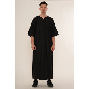 TT-006 - Men's Emirati Omani Half Sleeve Thobe-TruClothing